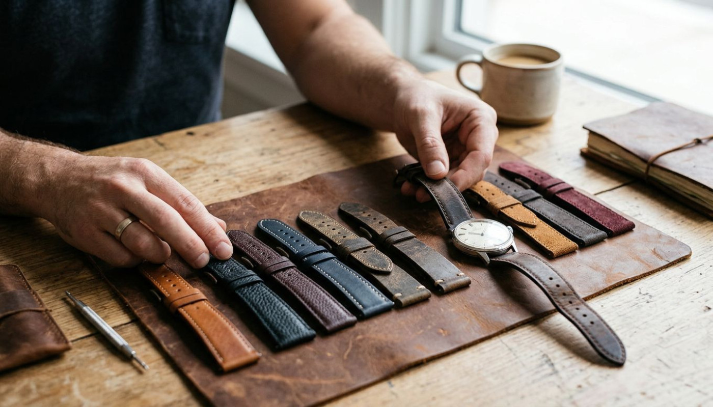 Comment choisir le meilleur bracelet en cuir pour votre montre ?